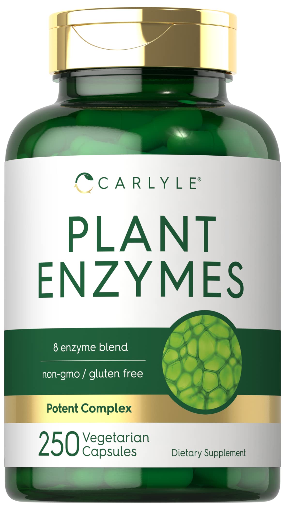 Carlyle Multi-Enzyme Complex 8 Plant Enzymes front view