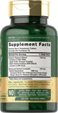 Carlyle Multi-Enzymes Herbal Complex 90 tablets side view