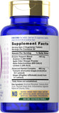 Carlyle Multi-Enzymes Vegetarian Tablets back view