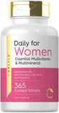 Carlyle Multivitamins for Women front view with packaging