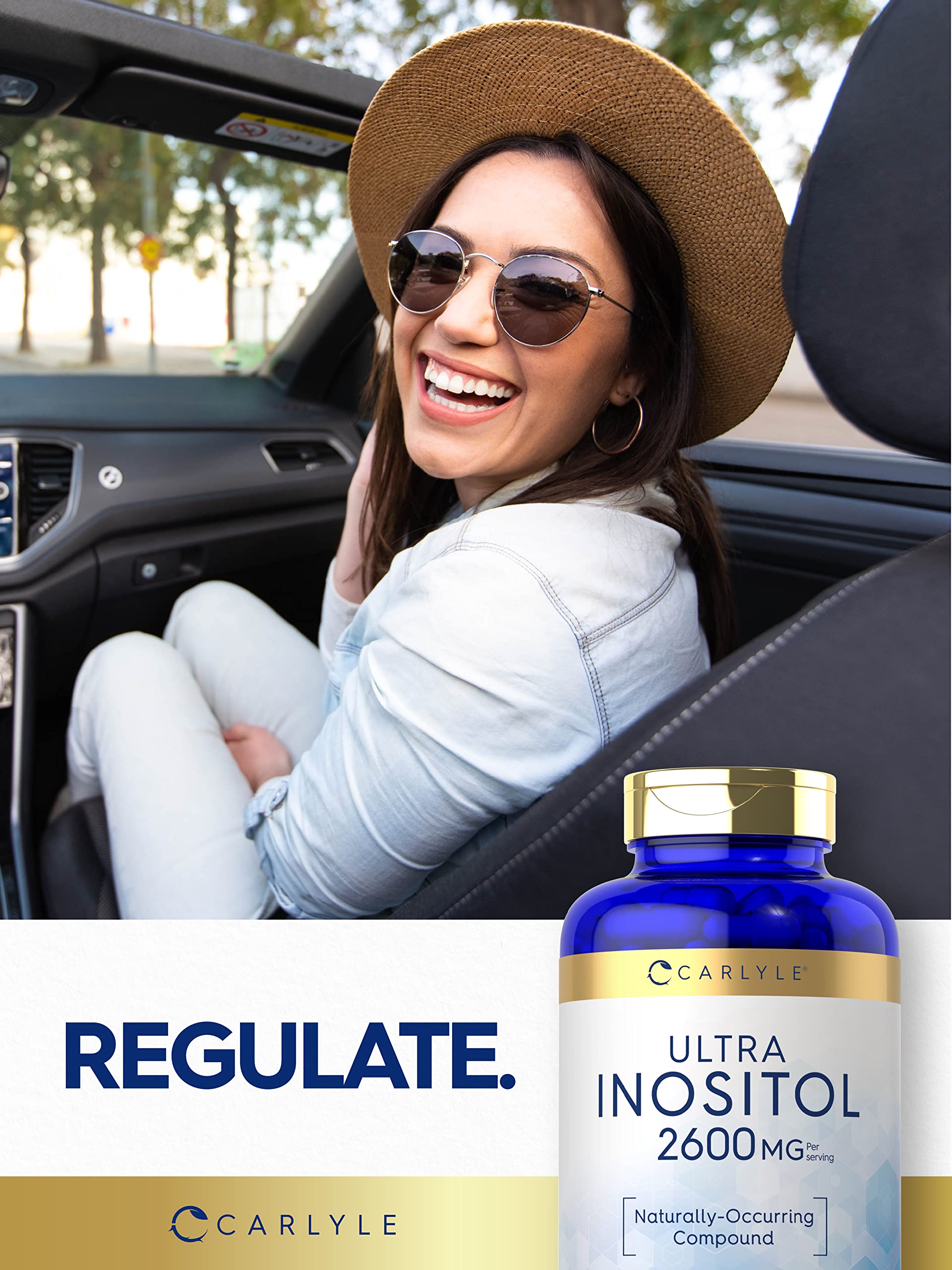Carlyle MYO-INOSITOL Capsules 2600mg ingredients list