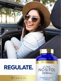 Carlyle MYO-INOSITOL Capsules 2600mg ingredients list