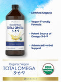 Carlyle Omega 3-6-9 Flaxseed Oil label close-up