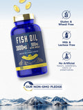 Carlyle Omega 3 Fish Oil 3000mg softgels close-up