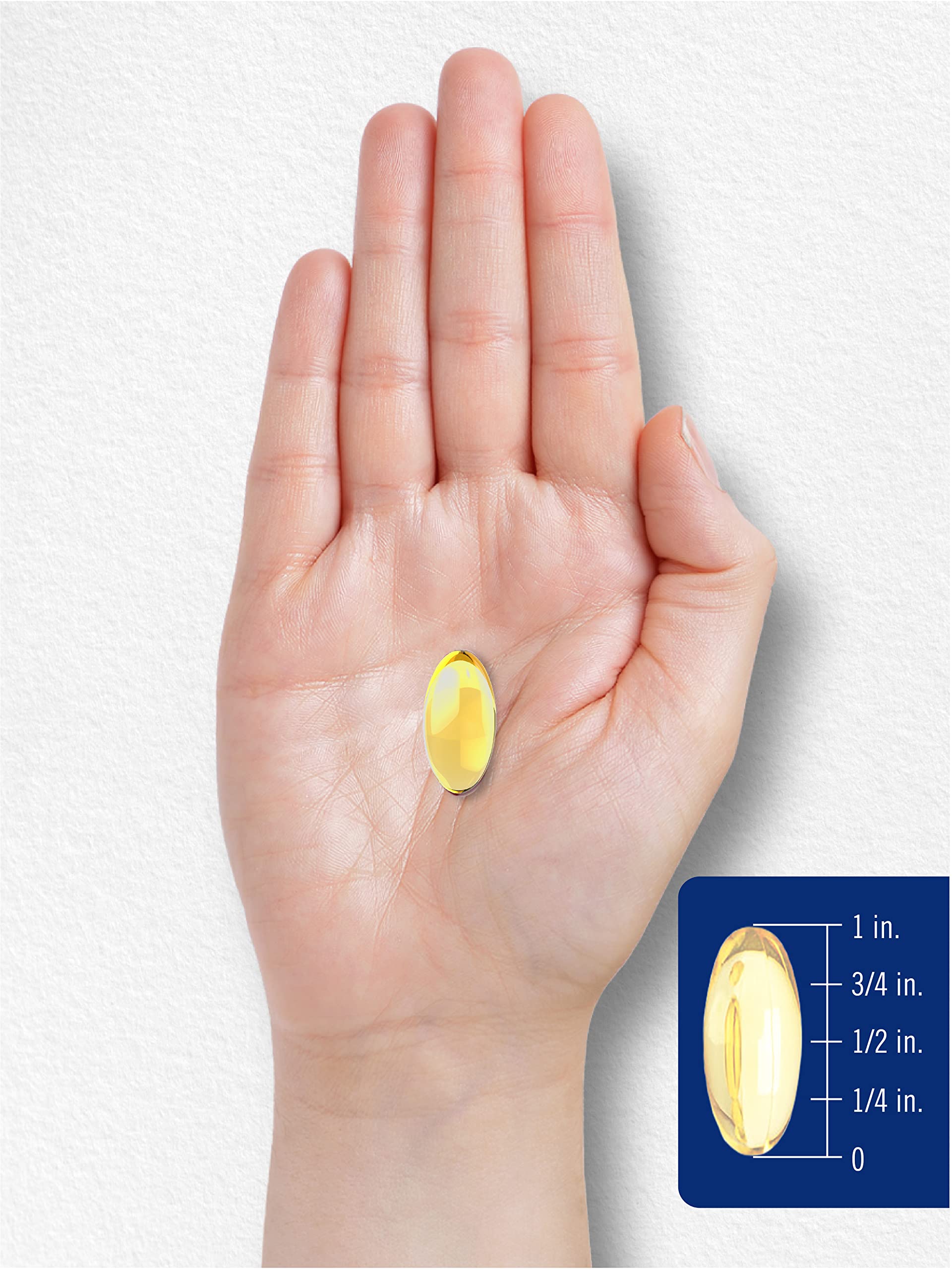 Carlyle Omega 3 Fish Oil 3000mg softgels on a table