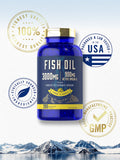Carlyle Omega 3 Fish Oil 3000mg softgels with lemon flavour