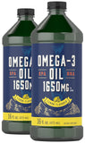 Carlyle Omega-3 Fish Oil Liquid 1,650mg front view
