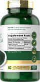 Carlyle Organic Chlorella quick-release capsules side view