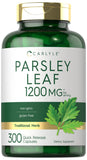 Carlyle Parsley Leaf Herbal Supplement bottle front view