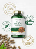 Carlyle Pau D'Arco bottle with a natural background