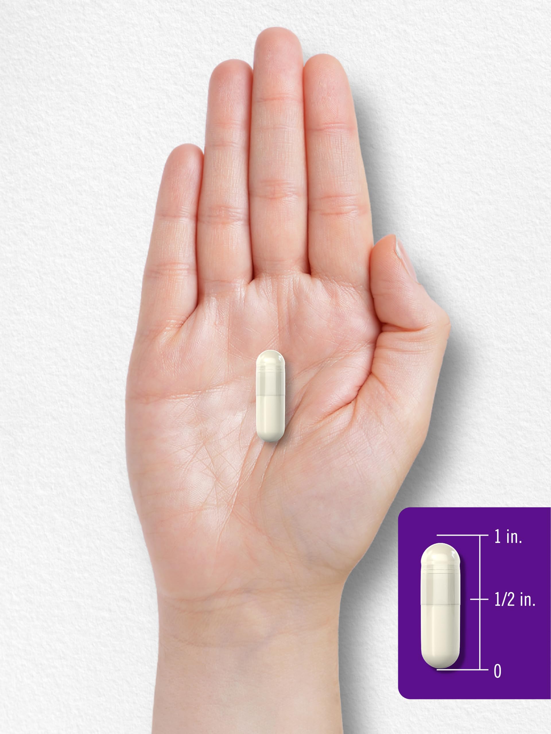 Carlyle Probiotic-14 Blend capsules with a glass of water