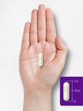 Carlyle Probiotic-14 Blend capsules with a glass of water