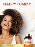 Carlyle Probiotic-14 Blend Prebiotic Capsules on a wooden table