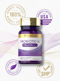 Carlyle Probiotic-14 Capsules ingredients list on packaging