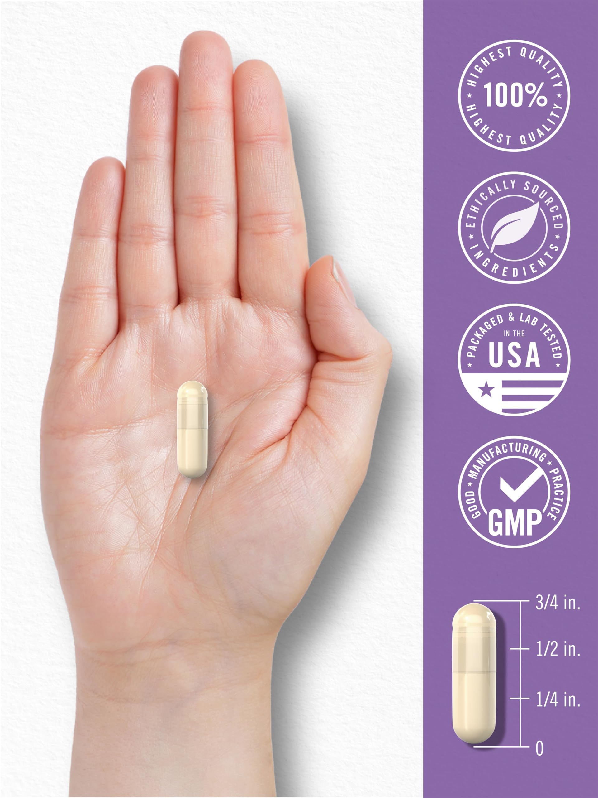 Carlyle Probiotic Formula 10 Billion CFUs with a glass of water