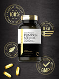 Carlyle Pumpkin Seed Oil Softgels 3000mg nutritional information