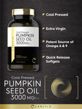 Carlyle Pumpkin Seed Oil Softgels 3000mg packaging