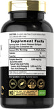 Carlyle Pumpkin Seed Oil Softgels 3000mg side view