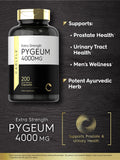 Carlyle Pygeum Bark Capsules 1000mg quick-release capsules close-up