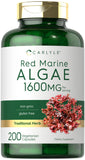 Carlyle Red Marine Algae vegetarian capsules front view
