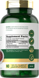 Carlyle Red Yeast Rice 1800mg capsule bottle side view