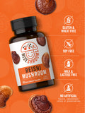 Carlyle Reishi Mushroom Supplement 120g packaging details