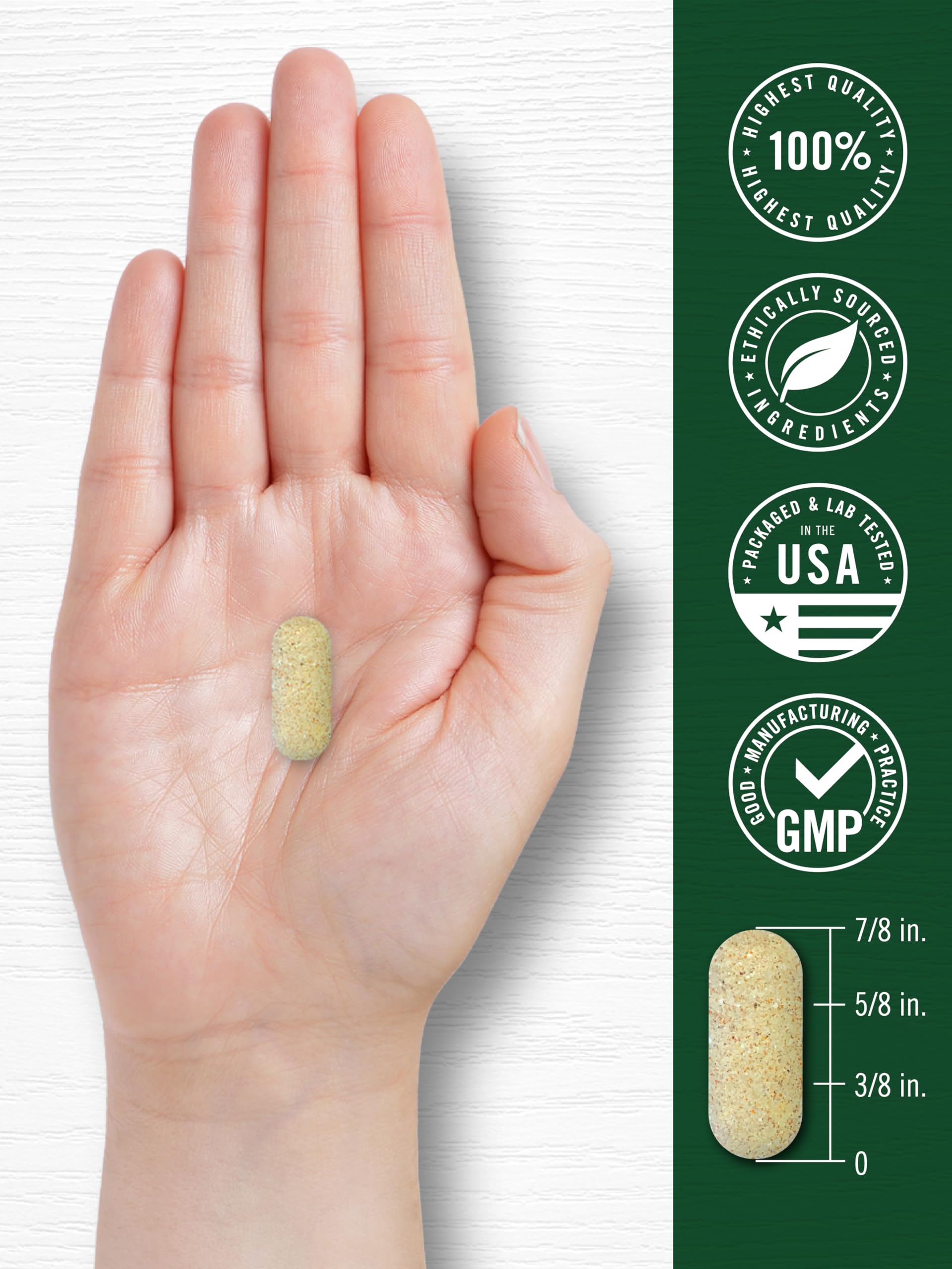 Carlyle Royal Jelly Bee Complex 1000mg capsules with a measuring spoon
