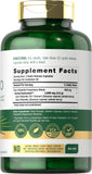 Carlyle Saw Palmetto Capsules 200g back view with ingredient list