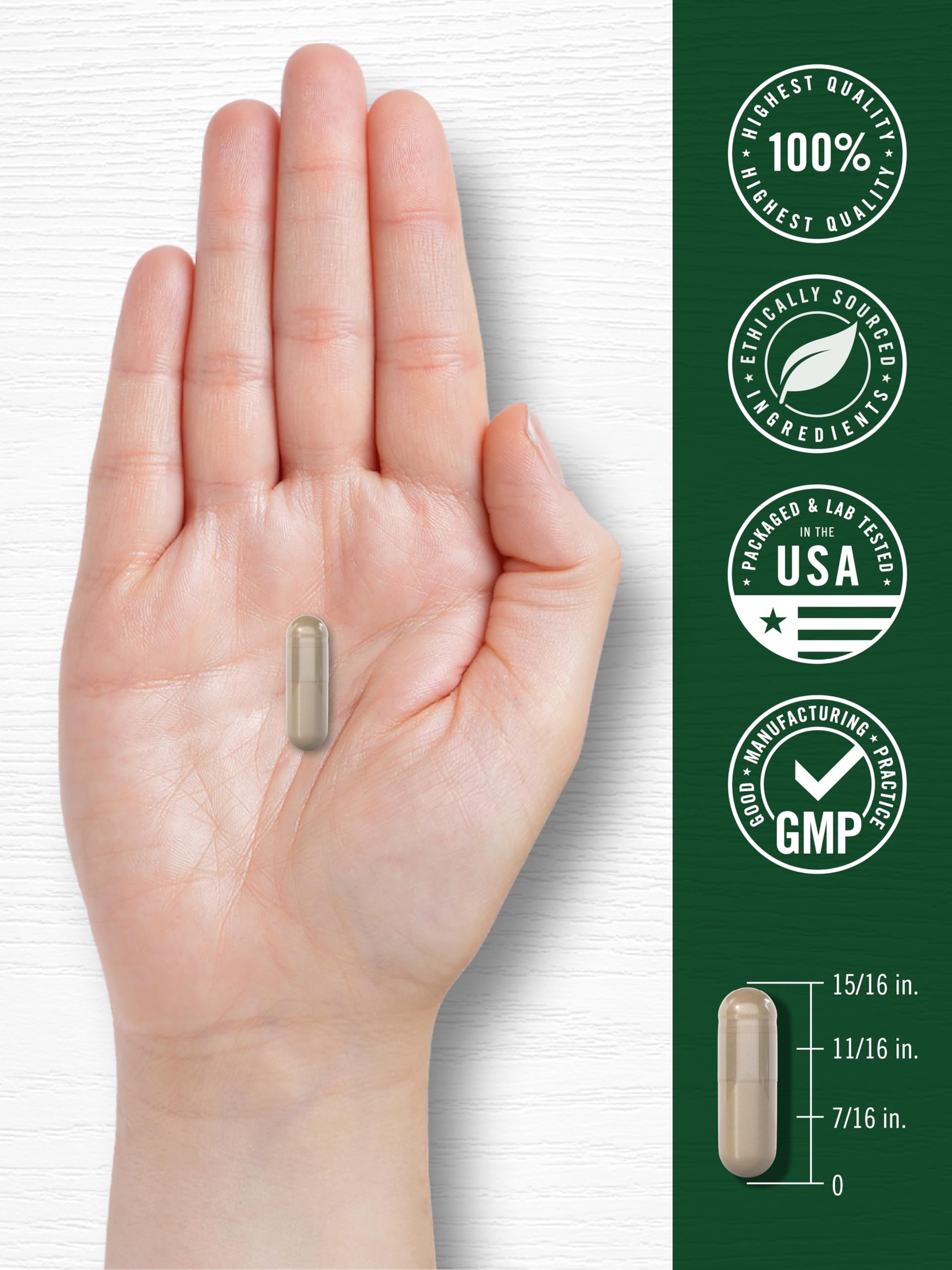 Carlyle Saw Palmetto Capsules 200g with measuring spoon for dosage