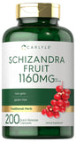 Carlyle Schizandra Fruit Capsules 1160mg front view