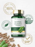 Carlyle Senna Leaf Capsules 1350mg bottle in lifestyle setting