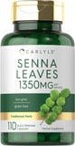 Carlyle Senna Leaf Capsules 1350mg front view