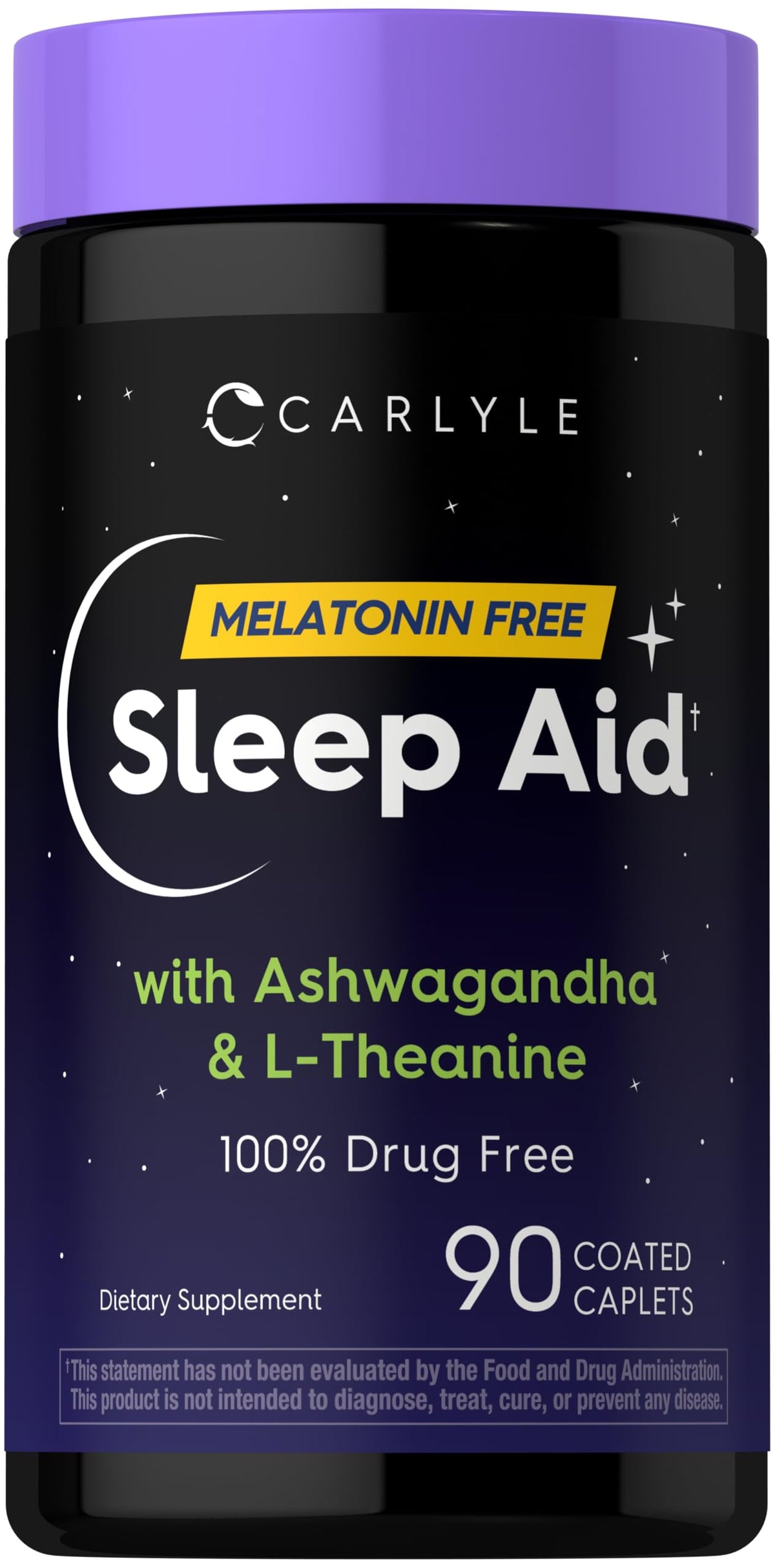 Carlyle Sleep Aid Supplement 90 caplets front view