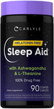 Carlyle Sleep Aid Supplement 90 caplets front view