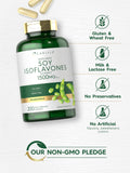 Carlyle Soy Isoflavones Extract Capsules opened bottle