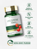 Carlyle Super Lycopene softgels on a wooden table