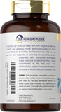 Carlyle supplement bottle with caplets scattered
