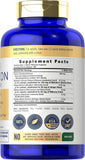 Carlyle supplement bottle with ingredients list