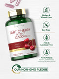 Carlyle Tart Cherry Extract 1000mg capsules in hand
