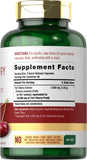 Carlyle Tart Cherry Extract 1000mg quick-release capsules side view