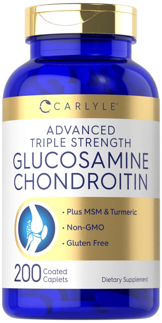 Carlyle Triple Strength Glucosamine Chondroitin 390g front view