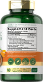 Carlyle Turmeric Curcumin Capsules 200g back view