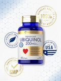Carlyle Ubiquinol CoQ10 200mg Softgels ingredients list