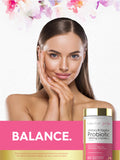 Carlyle Urinary & Vaginal Probiotic with Cranberry capsules in hand