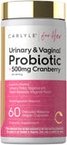 Carlyle Urinary & Vaginal Probiotic with Cranberry front view
