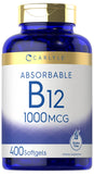 Carlyle Vitamin B-12 1000 mcg Softgels front view