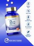 Carlyle Vitamin B-12 tablets side view