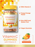 Carlyle Vitamin C + E Vegan Gummies packaging side view