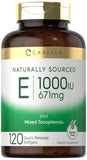 Carlyle Vitamin E 1000 IU Softgels front view