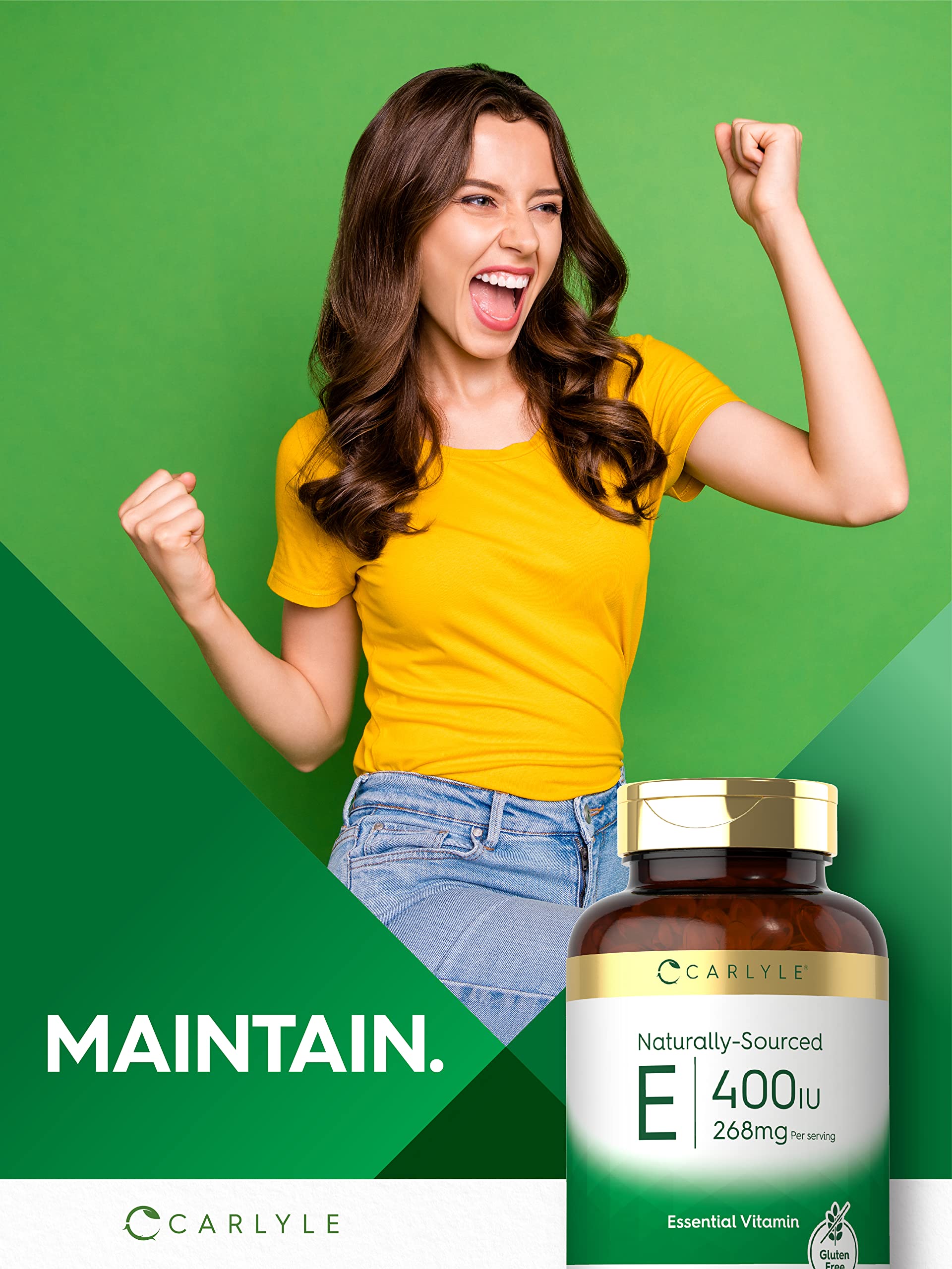 Carlyle Vitamin E 400 IU Softgels lifestyle scene